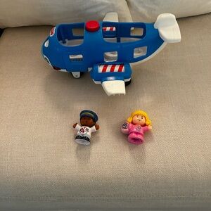 Little People Toy Airplane with Figures